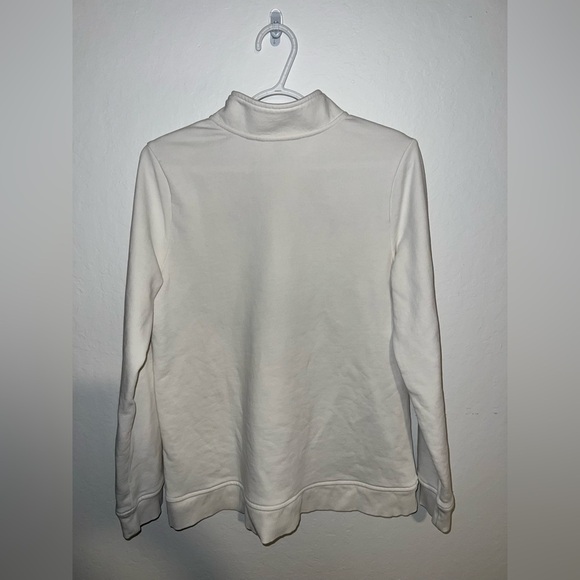 Soft Surroundings Embroidered 1/4 Zip Sweatshirt Size M - Picture 2 of 4